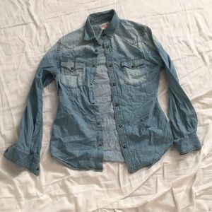 Mossimo jean shirt